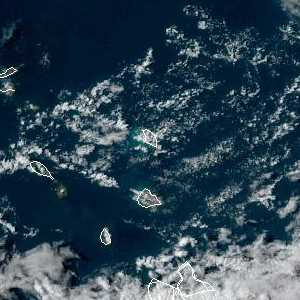 météo tropicale : Image satellite .