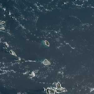 météo tropicale : Image satellite .