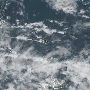 météo tropicale : Image satellite .