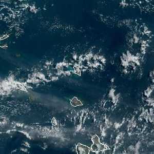 météo tropicale : Image satellite .