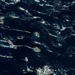 météo tropicale : Image satellite .
