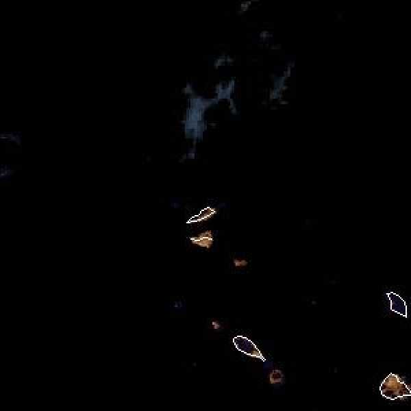 météo tropicale : Image satellite .