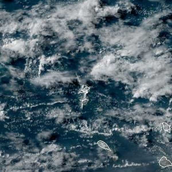 météo tropicale : Image satellite .
