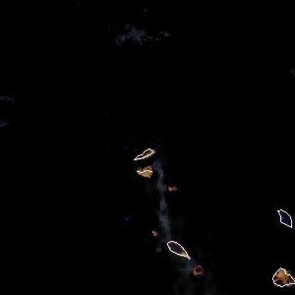 météo tropicale : Image satellite .