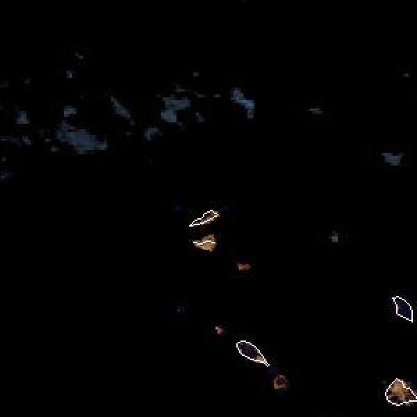 météo tropicale : Image satellite .