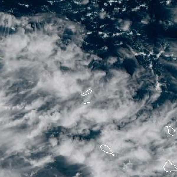 météo tropicale : Image satellite .