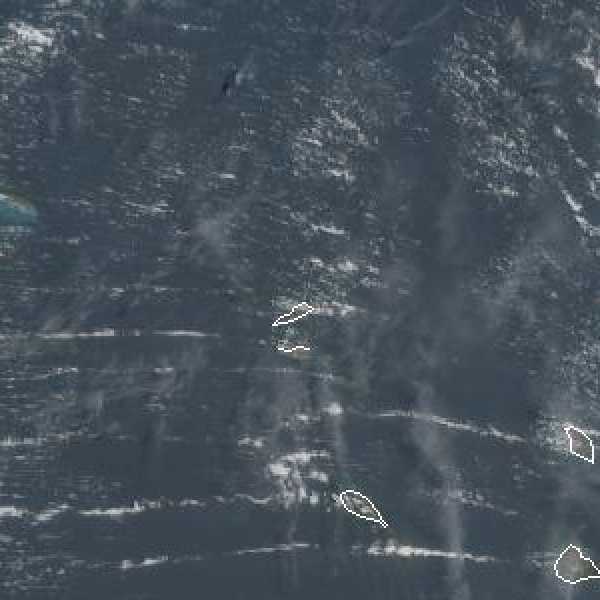 météo tropicale : Image satellite .