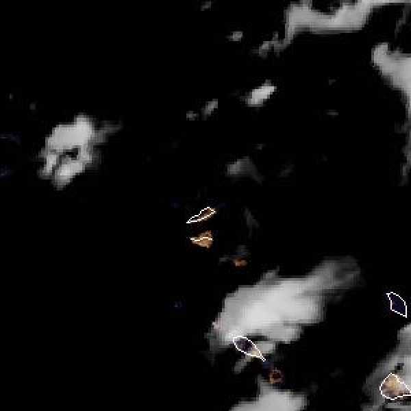 météo tropicale : Image satellite .