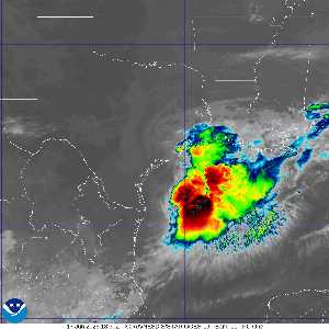 Cyclone potentiel One : image satellite IR sur Meteo Tropicale - cyclones