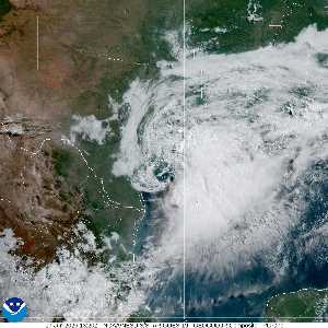 Cyclone potentiel One : image satellite visible sur Meteo Tropicale - ouragans