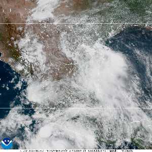 Rémanence Barry : image satellite visible sur Meteo Tropicale - ouragans