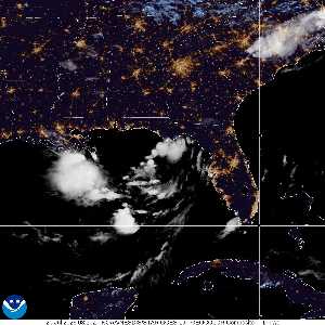 Dépression Two : image satellite visible sur Meteo Tropicale - ouragans