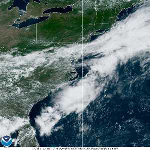 Météo de ouragans : image satellite visible pour AL032022