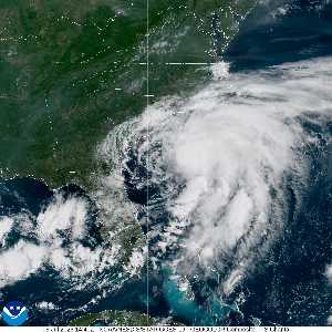 Dépression Three : image satellite visible sur Meteo Tropicale - ouragans