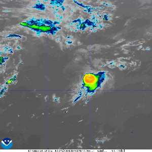 Tempête Cristobal : image satellite IR sur Meteo Tropicale - cyclones