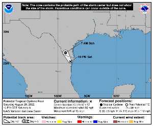 Cyclone potentiel Four : prévision du NHC sur Meteo Tropicale - Meteo des cyclones