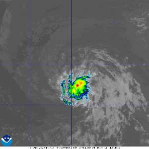 Tempête Dolly : image satellite IR sur Meteo Tropicale - cyclones