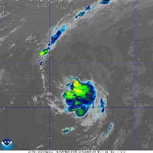 Tempête Fernand : image satellite IR sur Meteo Tropicale - cyclones