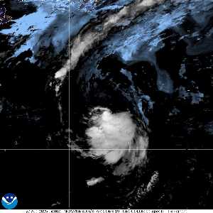 Tempête Fernand : image satellite visible sur Meteo Tropicale - ouragans