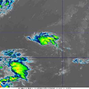 Dépression Six : image satellite IR sur Meteo Tropicale - cyclones