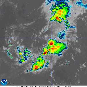 Dépression Seven : image satellite IR sur Meteo Tropicale - cyclones