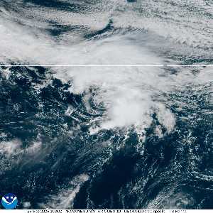 Tempête Hanna : image satellite visible sur Meteo Tropicale - ouragans
