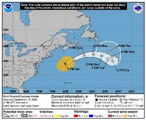 Rémanence Odette : prévision du NHC sur Meteo Tropicale - Meteo des cyclones