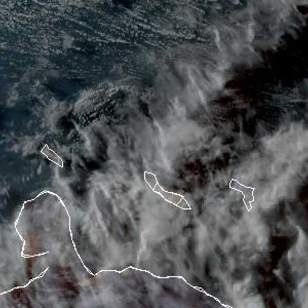 météo tropicale : Image satellite .