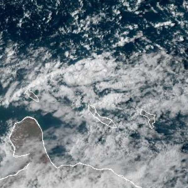 météo tropicale : Image satellite .