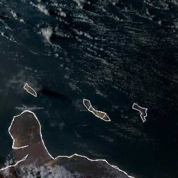 météo tropicale : Image satellite .