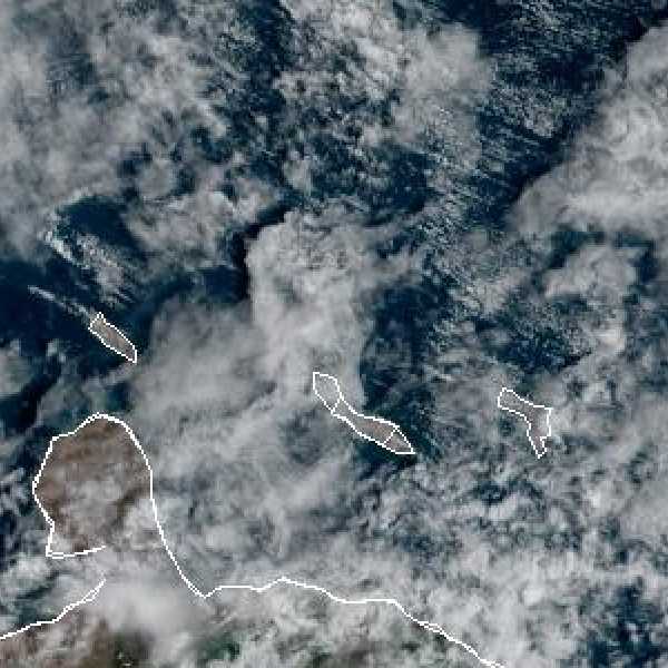 météo tropicale : Image satellite .