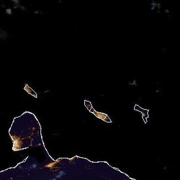 météo tropicale : Image satellite .