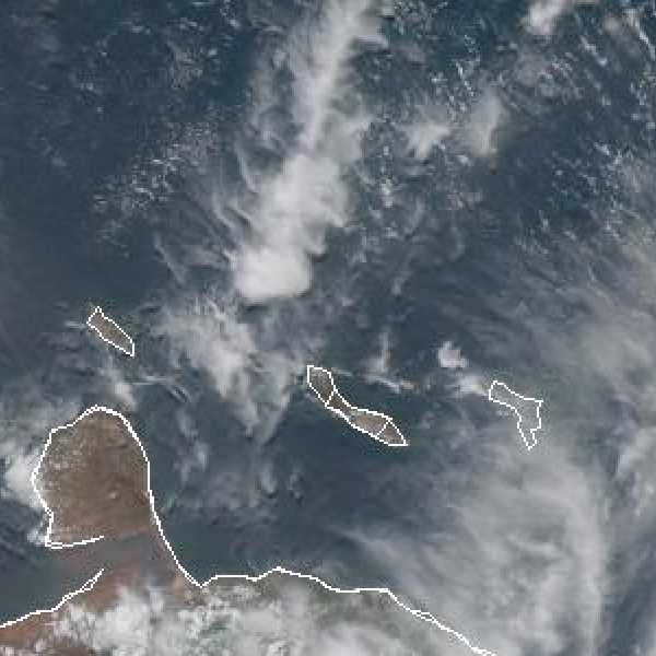 météo tropicale : Image satellite .