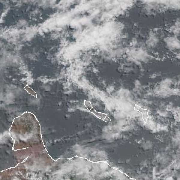 météo tropicale : Image satellite .