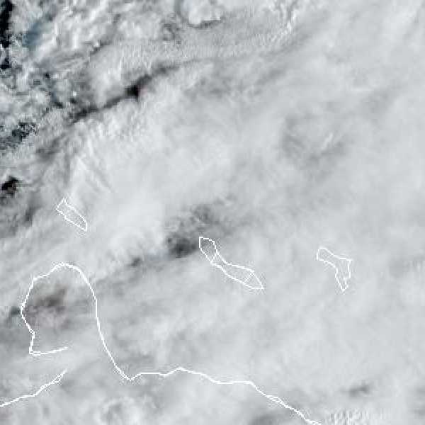 météo tropicale : Image satellite .