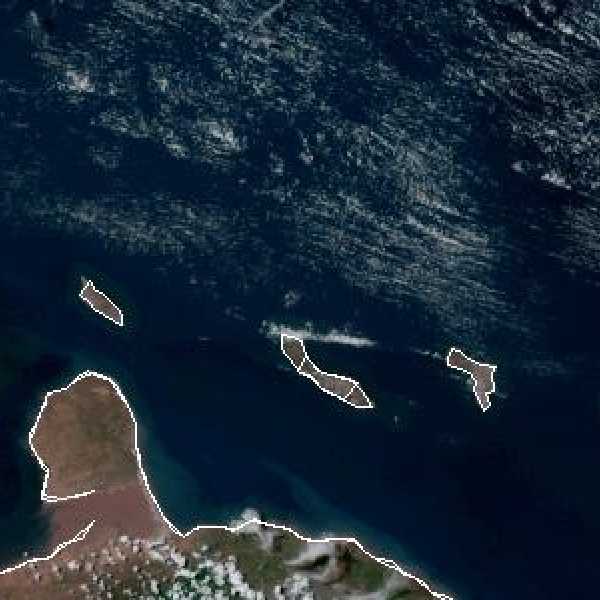 météo tropicale : Image satellite .