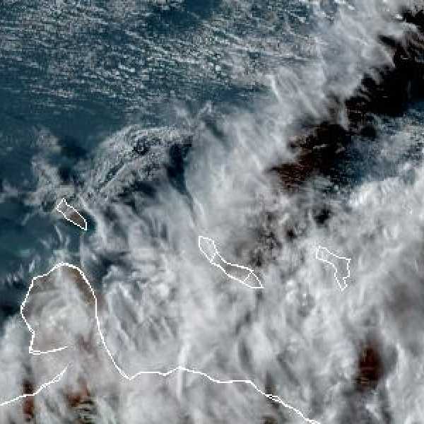 météo tropicale : Image satellite .