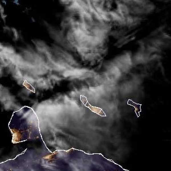 météo tropicale : Image satellite .