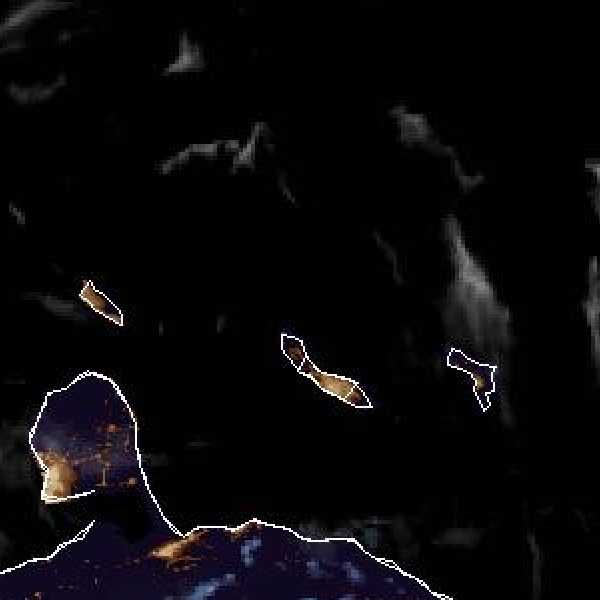 météo tropicale : Image satellite .