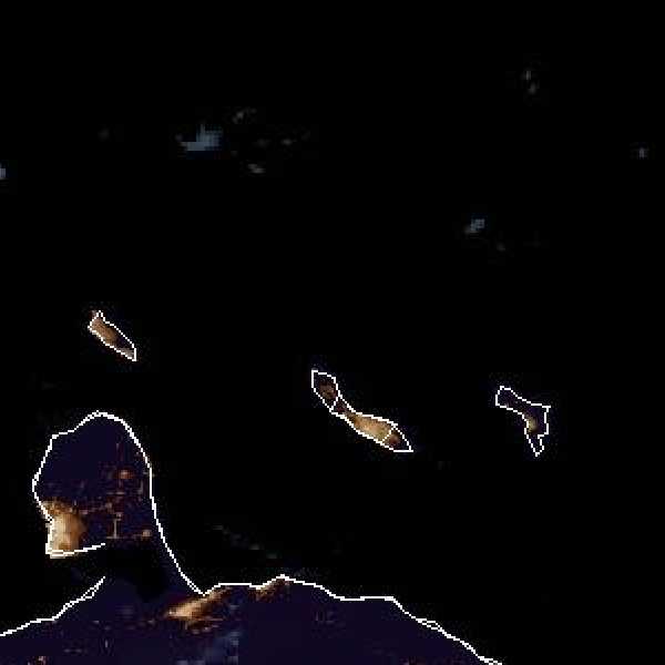 météo tropicale : Image satellite .