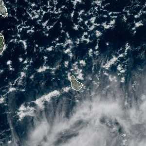 météo tropicale : Image satellite .