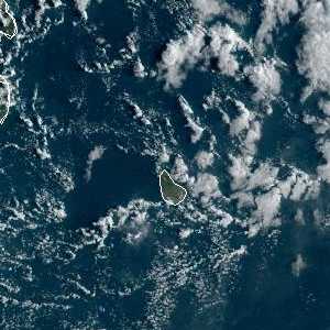 météo tropicale : Image satellite .