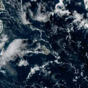 météo tropicale : Image satellite .