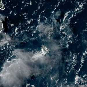 météo tropicale : Image satellite .