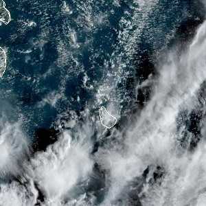 météo tropicale : Image satellite .