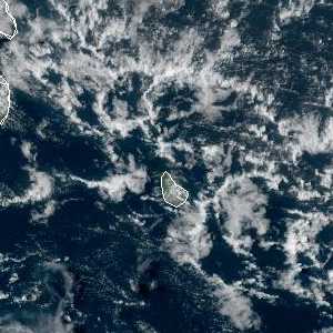météo tropicale : Image satellite .