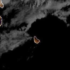 météo tropicale : Image satellite .