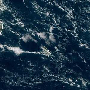 météo tropicale : Image satellite .