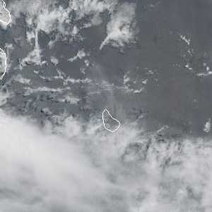 météo tropicale : Image satellite .