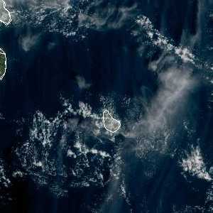 météo tropicale : Image satellite .